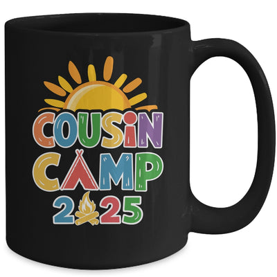 Cousin Camp 2025 Family Vacation Summer Camping Crew Mug | teecentury