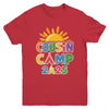 Cousin Camp 2025 Family Vacation Summer Camping Crew Youth Shirt | teecentury