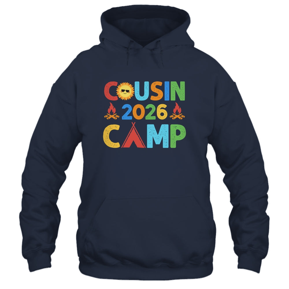Cousin Camp 2026 Camping Crew Summer Vacation Cousin Shirt & Tank Top | teecentury