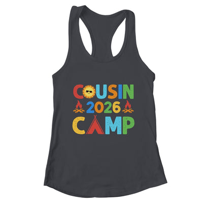 Cousin Camp 2026 Camping Crew Summer Vacation Cousin Shirt & Tank Top | teecentury