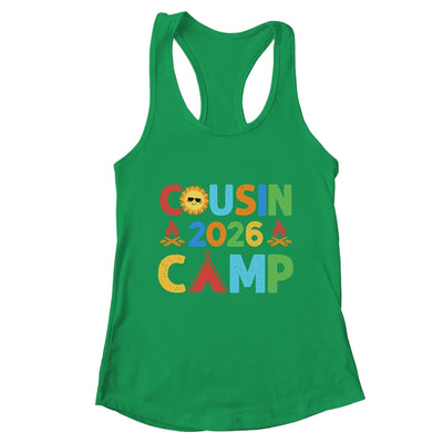 Cousin Camp 2026 Camping Crew Summer Vacation Cousin Shirt & Tank Top | teecentury