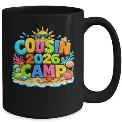 Cousin Camp 2026 Camping Summer Vacation Family Beach Mug | teecentury