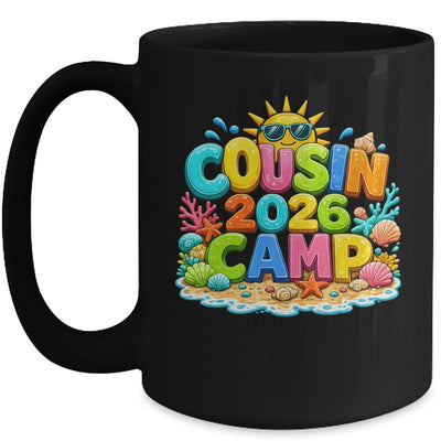 Cousin Camp 2026 Camping Summer Vacation Family Beach Mug | teecentury