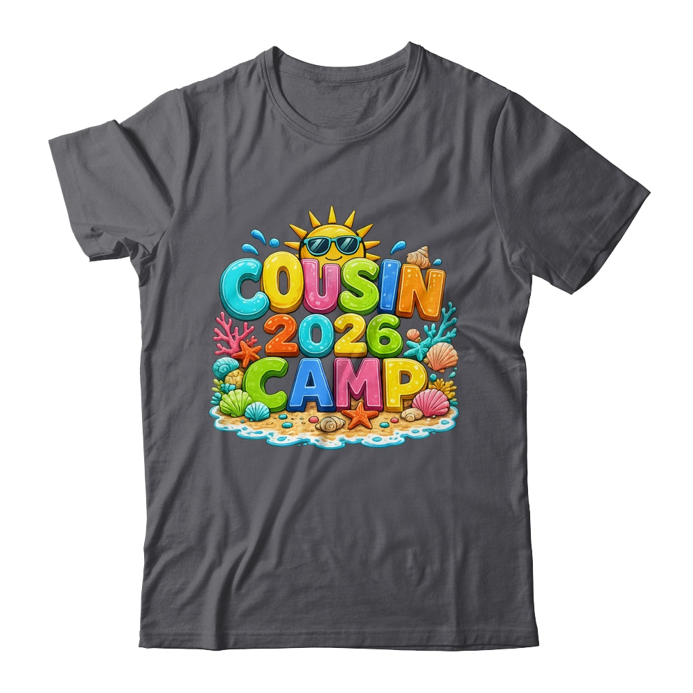 Cousin Camp 2026 Camping Summer Vacation Family Beach Shirt & Tank Top | teecentury