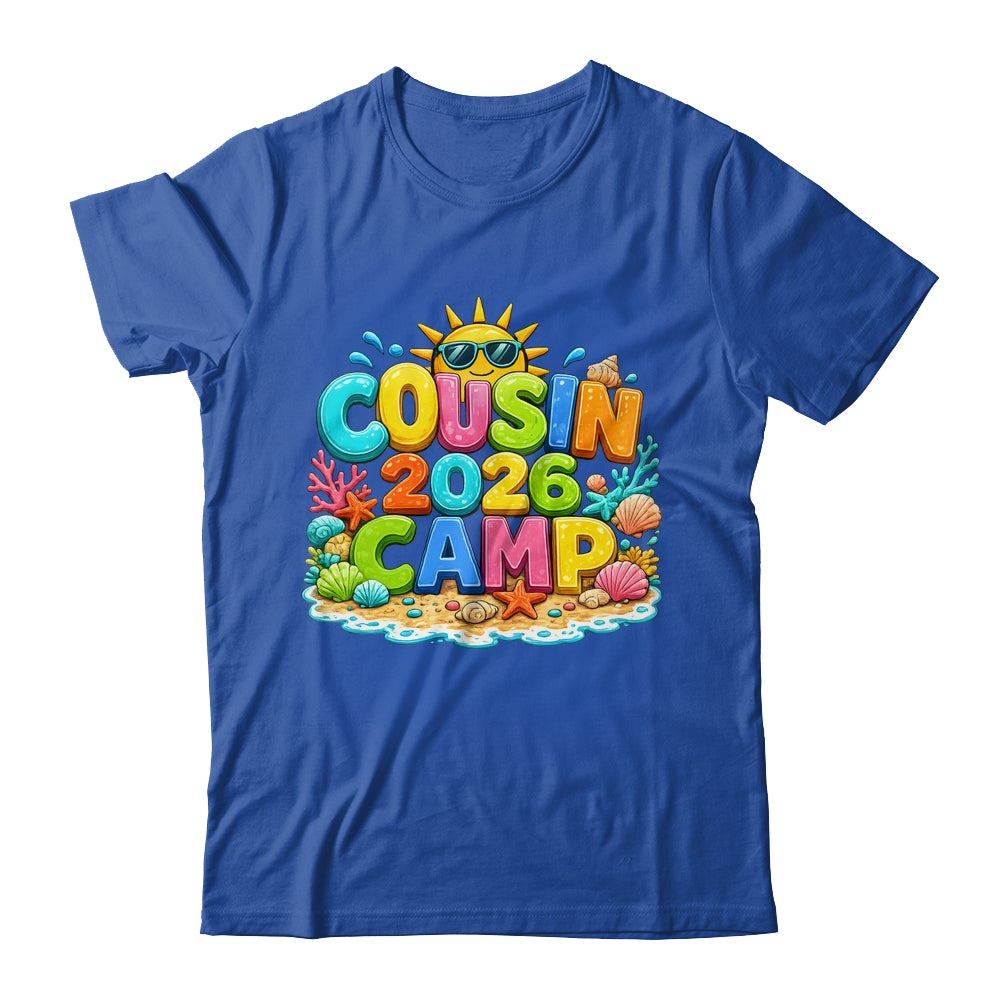 Cousin Camp 2026 Camping Summer Vacation Family Beach Shirt & Tank Top | teecentury