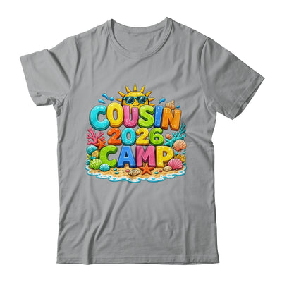 Cousin Camp 2026 Camping Summer Vacation Family Beach Shirt & Tank Top | teecentury