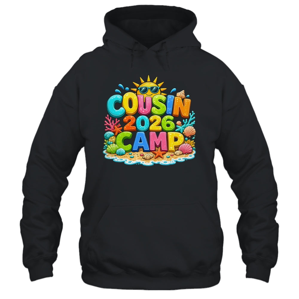 Cousin Camp 2026 Camping Summer Vacation Family Beach Shirt & Tank Top | teecentury