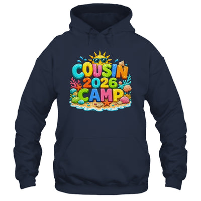 Cousin Camp 2026 Camping Summer Vacation Family Beach Shirt & Tank Top | teecentury