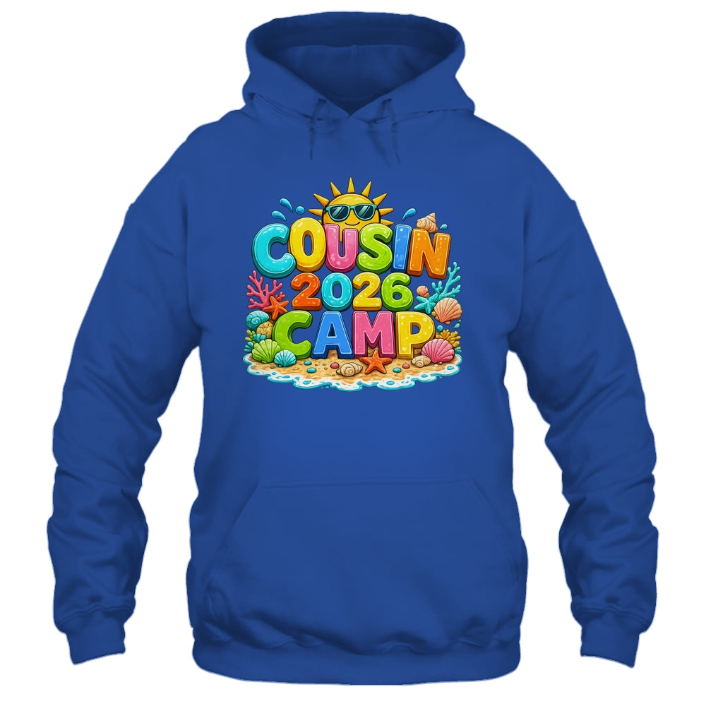 Cousin Camp 2026 Camping Summer Vacation Family Beach Shirt & Tank Top | teecentury