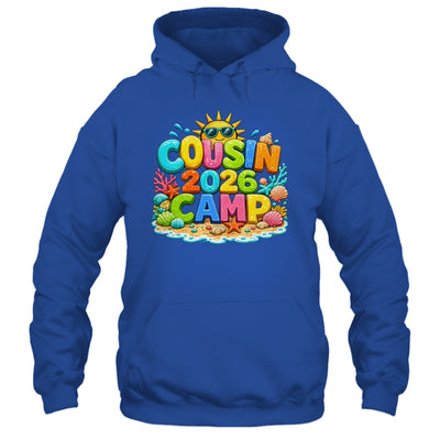 Cousin Camp 2026 Camping Summer Vacation Family Beach Shirt & Tank Top | teecentury