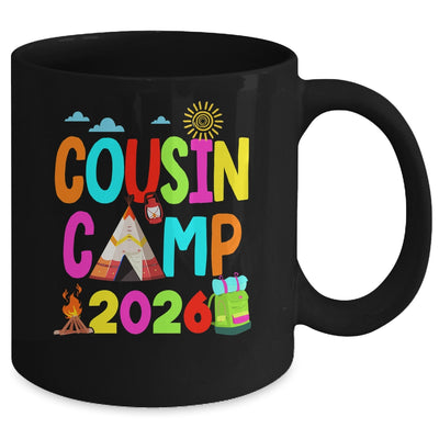 Cousin Camp 2026 Family Camping Summer Vacation Cousin Crew Mug | teecentury