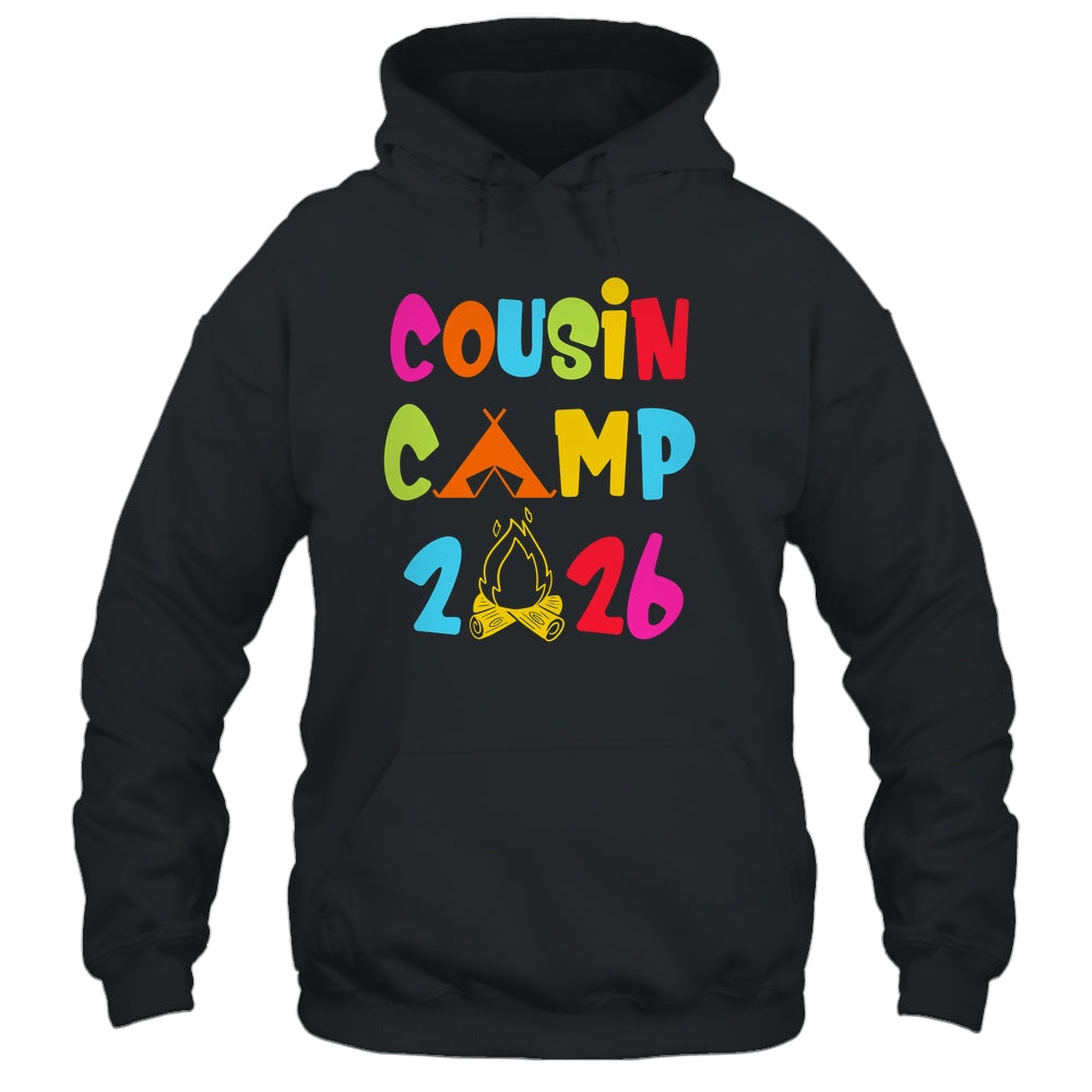 Cousin Camp 2026 Family Grandma Grandpa Summer Vacation Shirt & Tank Top | teecentury
