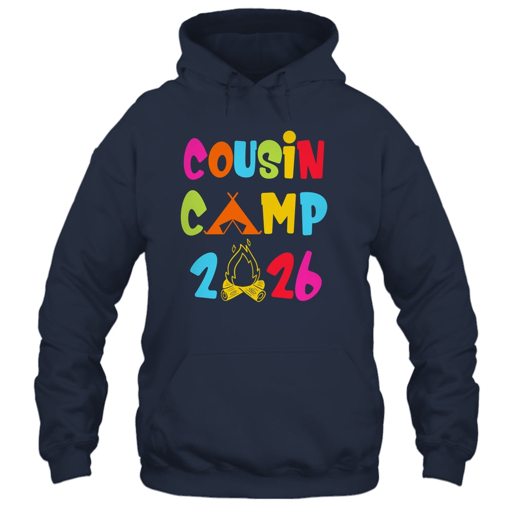 Cousin Camp 2026 Family Grandma Grandpa Summer Vacation Shirt & Tank Top | teecentury