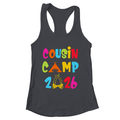 Cousin Camp 2026 Family Grandma Grandpa Summer Vacation Shirt & Tank Top | teecentury