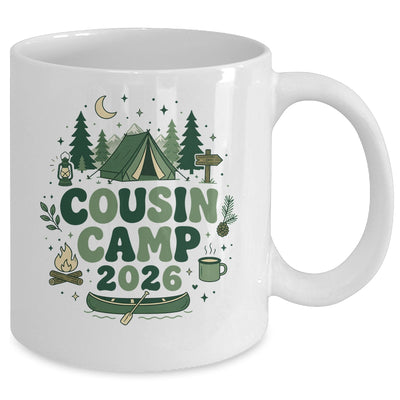 Cousin Camp 2026 Family Vacation Summer Camping Boys Kids Mug | teecentury