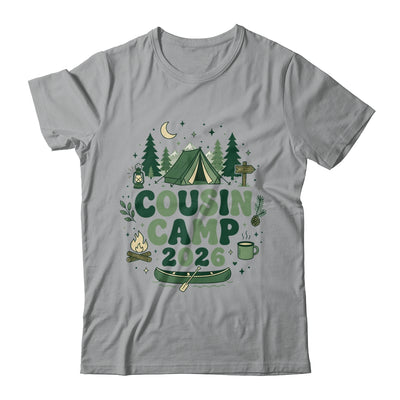 Cousin Camp 2026 Family Vacation Summer Camping Boys Kids Shirt & Tank Top | teecentury