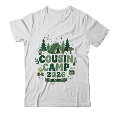 Cousin Camp 2026 Family Vacation Summer Camping Boys Kids Shirt & Tank Top | teecentury