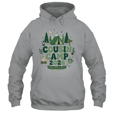 Cousin Camp 2026 Family Vacation Summer Camping Boys Kids Shirt & Tank Top | teecentury