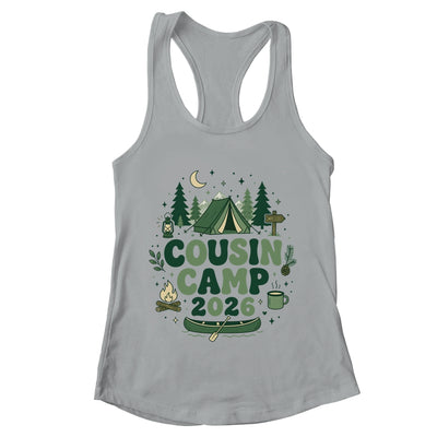 Cousin Camp 2026 Family Vacation Summer Camping Boys Kids Shirt & Tank Top | teecentury