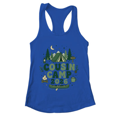 Cousin Camp 2026 Family Vacation Summer Camping Boys Kids Shirt & Tank Top | teecentury