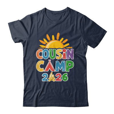 Cousin Camp 2026 Family Vacation Summer Camping Crew Shirt & Tank Top | teecentury