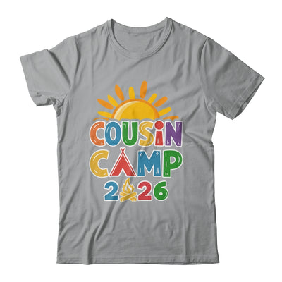 Cousin Camp 2026 Family Vacation Summer Camping Crew Shirt & Tank Top | teecentury