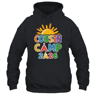 Cousin Camp 2026 Family Vacation Summer Camping Crew Shirt & Tank Top | teecentury