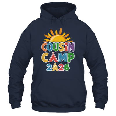 Cousin Camp 2026 Family Vacation Summer Camping Crew Shirt & Tank Top | teecentury