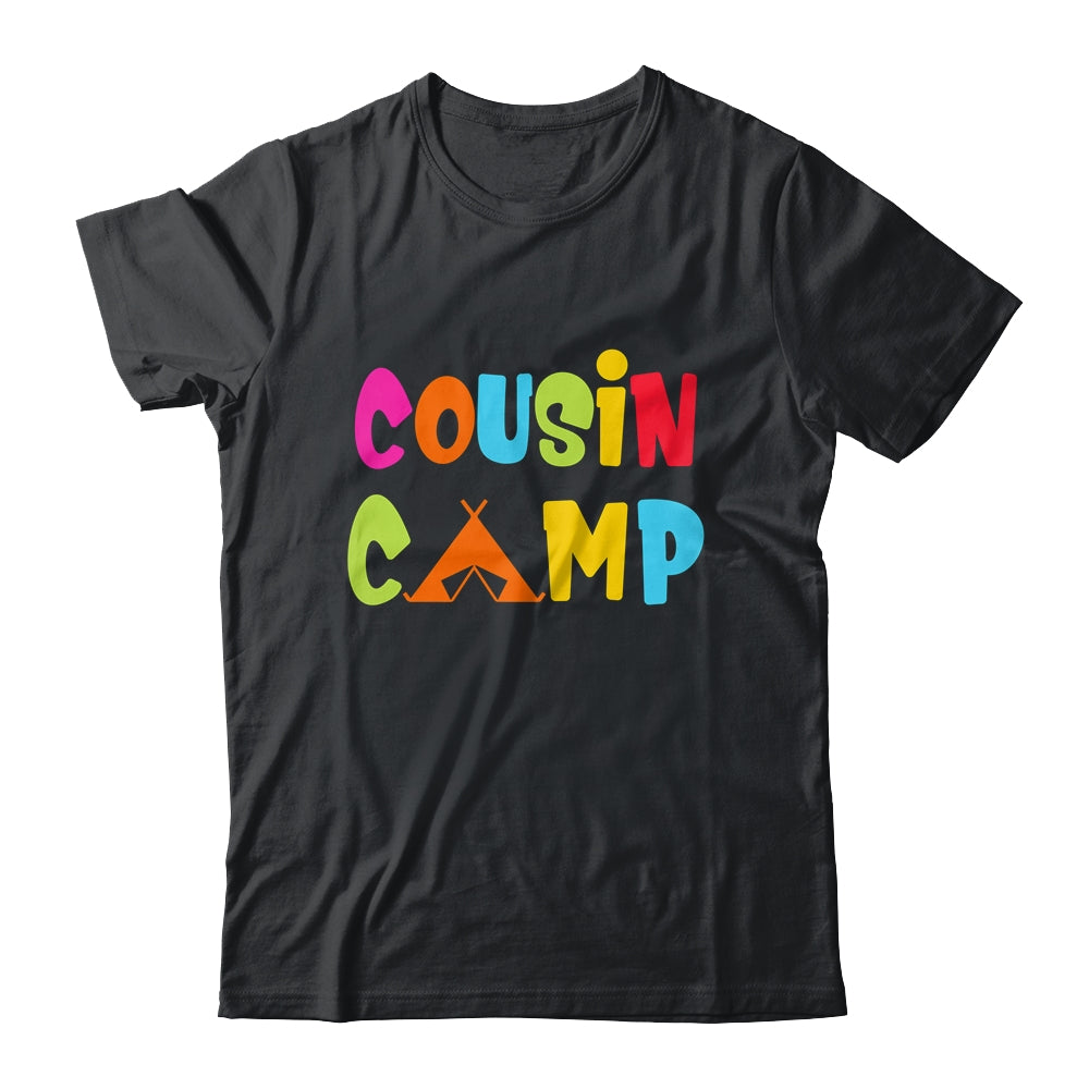 Cousin Camp Family Camping Summer Vacation Crew Shirt & Tank Top | teecentury