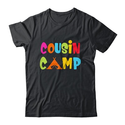 Cousin Camp Family Camping Summer Vacation Crew Shirt & Tank Top | teecentury