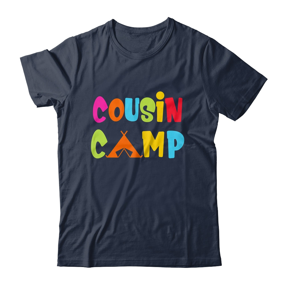 Cousin Camp Family Camping Summer Vacation Crew Shirt & Tank Top | teecentury