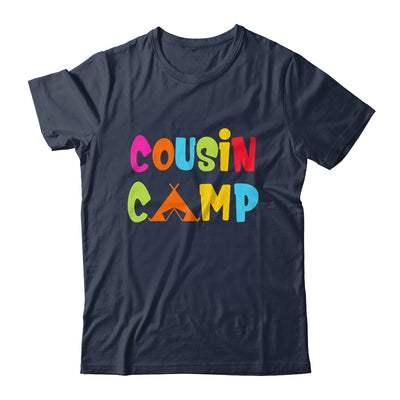 Cousin Camp Family Camping Summer Vacation Crew Shirt & Tank Top | teecentury