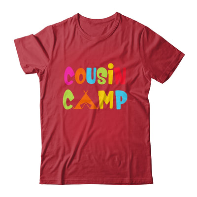 Cousin Camp Family Camping Summer Vacation Crew Shirt & Tank Top | teecentury