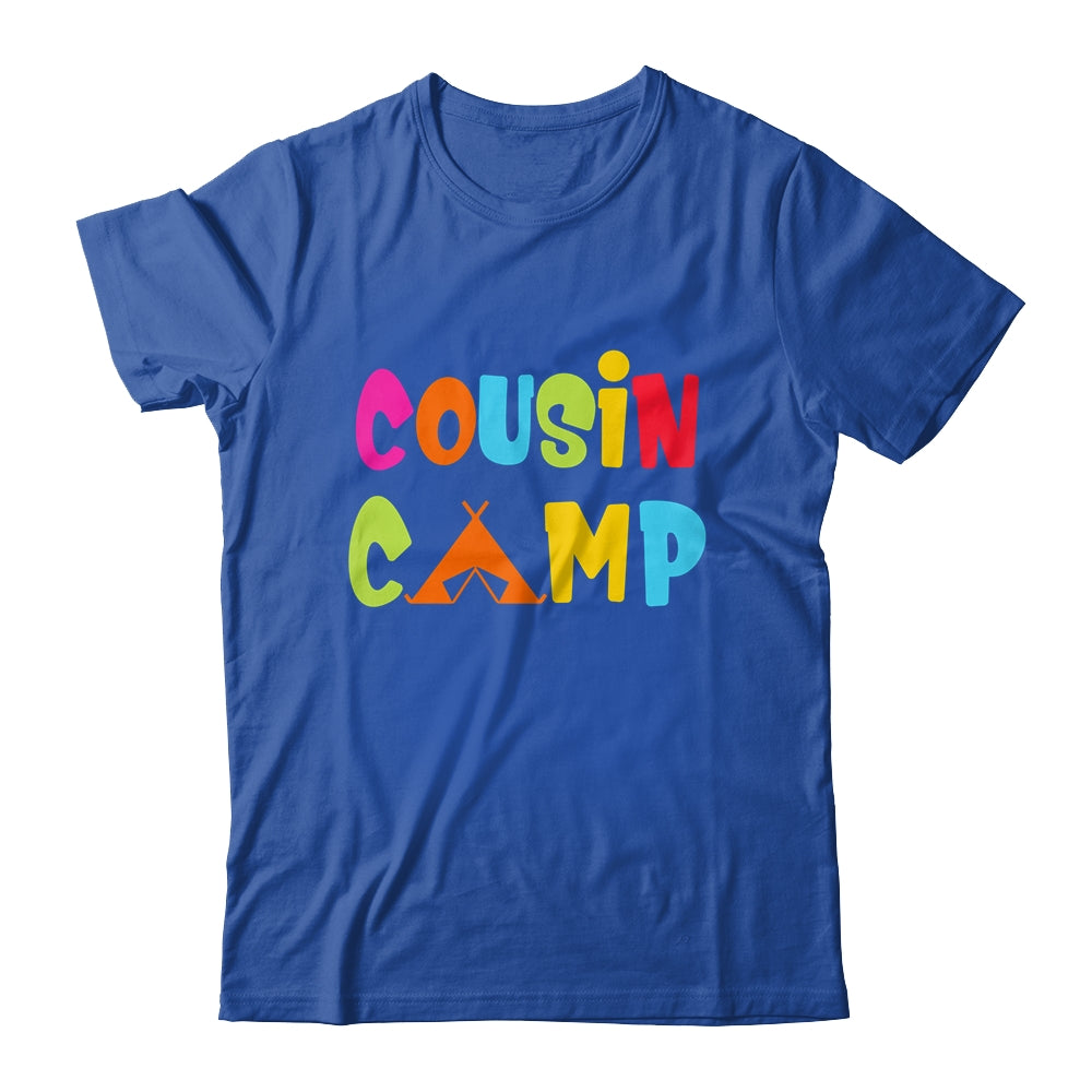 Cousin Camp Family Camping Summer Vacation Crew Shirt & Tank Top | teecentury