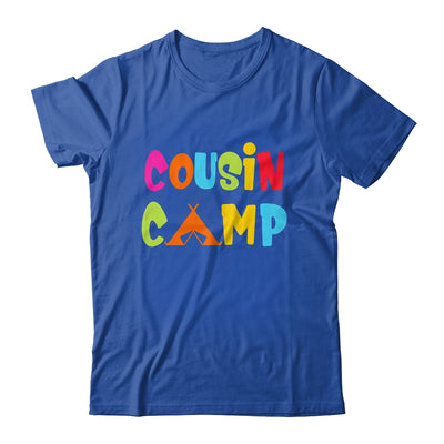 Cousin Camp Family Camping Summer Vacation Crew Shirt & Tank Top | teecentury