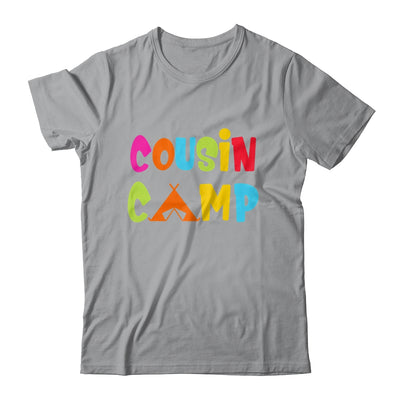 Cousin Camp Family Camping Summer Vacation Crew Shirt & Tank Top | teecentury