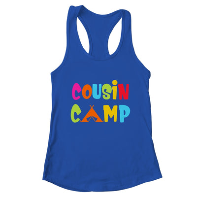 Cousin Camp Family Camping Summer Vacation Crew Shirt & Tank Top | teecentury