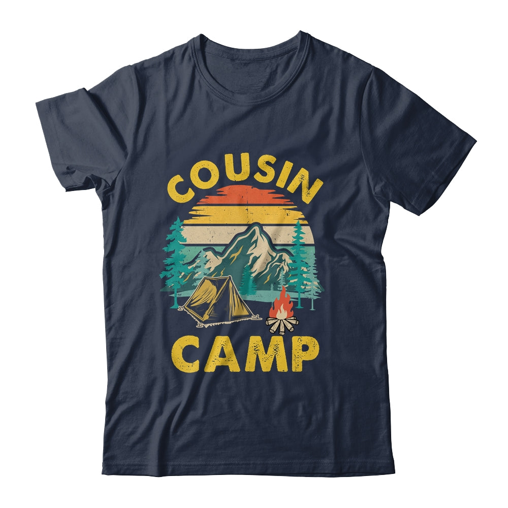 Cousin Camp Friends Summer Family Camping Vacation Shirt & Hoodie | teecentury