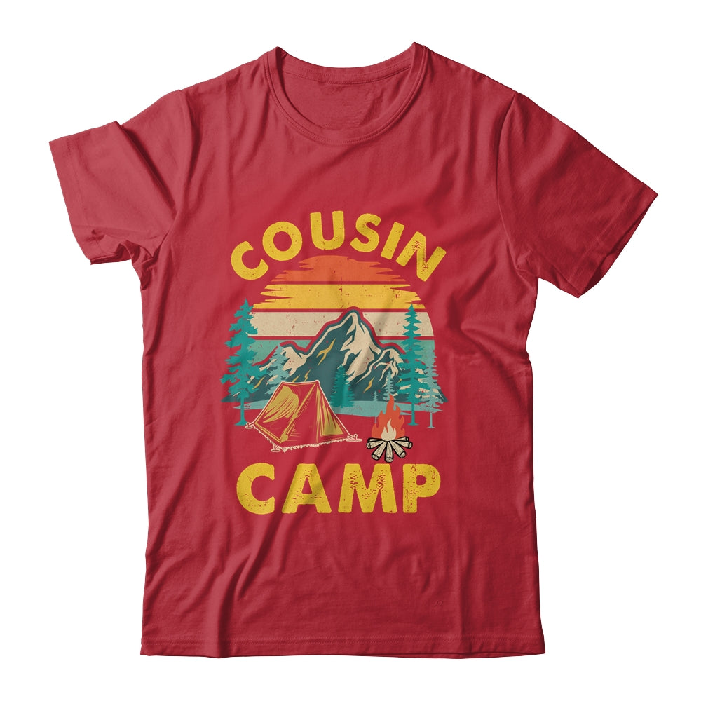 Cousin Camp Friends Summer Family Camping Vacation Shirt & Hoodie | teecentury
