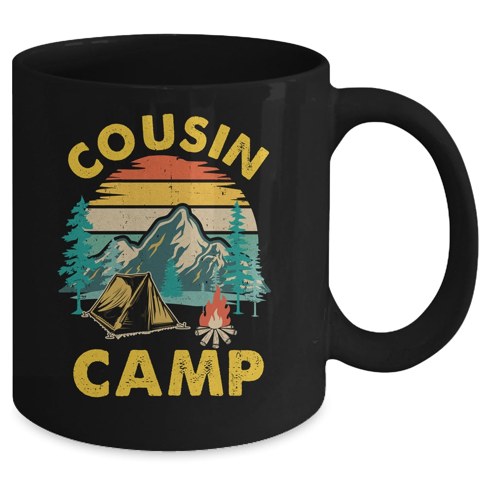 Cousin Camp Friends Summer Family Camping Vacation Mug | teecentury
