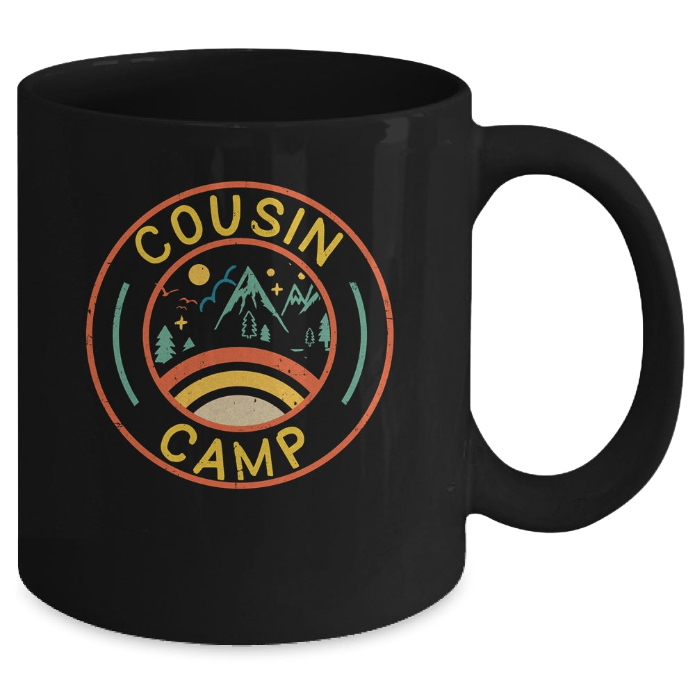 Cousin Camp Friends Summer Travel Family Camping Vacation Mug | teecentury
