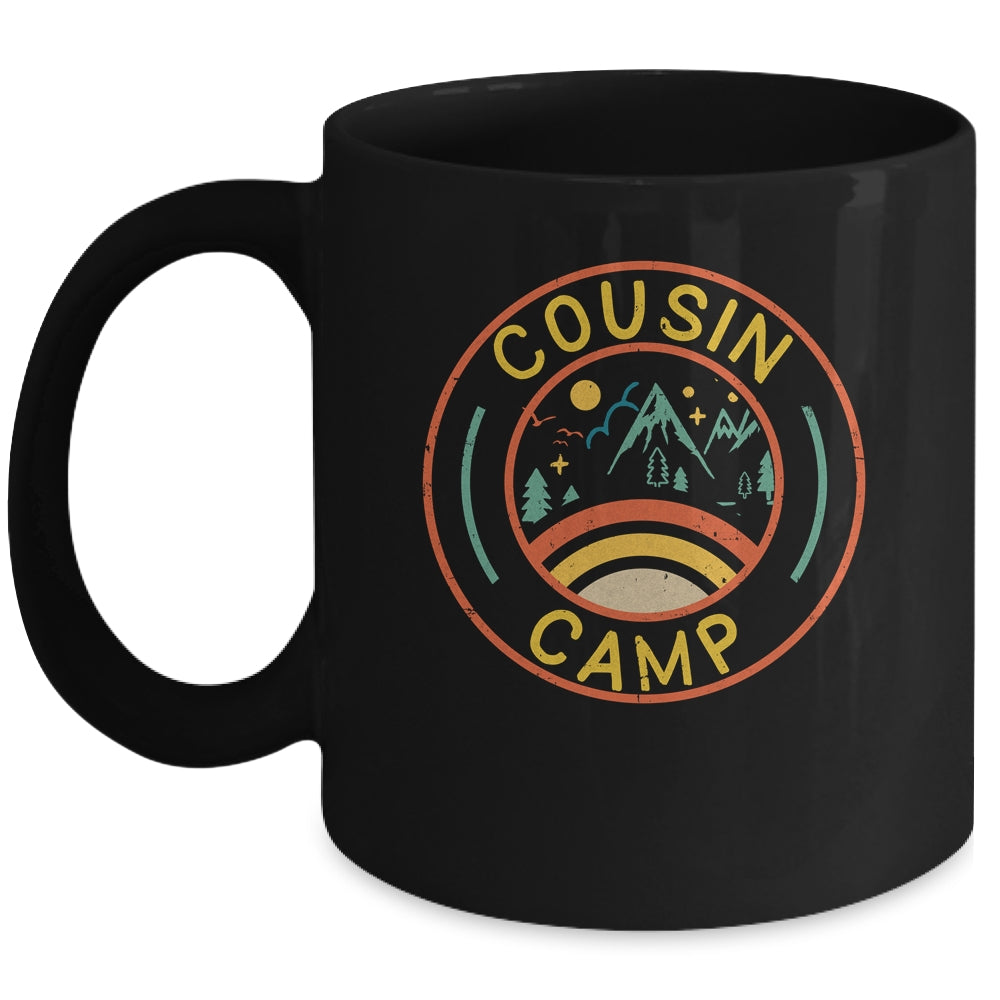 Cousin Camp Friends Summer Travel Family Camping Vacation Mug | teecentury