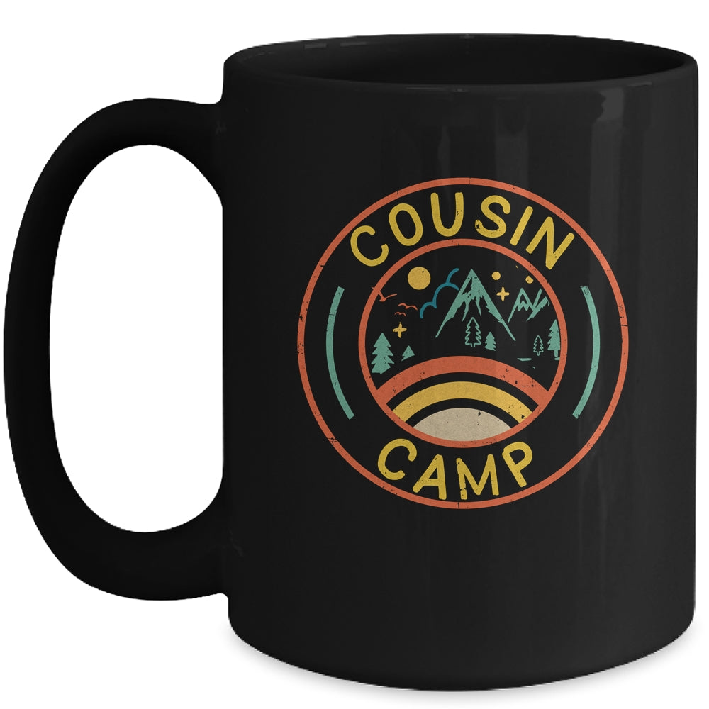 Cousin Camp Friends Summer Travel Family Camping Vacation Mug | teecentury