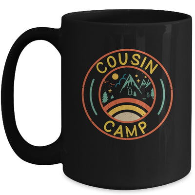 Cousin Camp Friends Summer Travel Family Camping Vacation Mug | teecentury