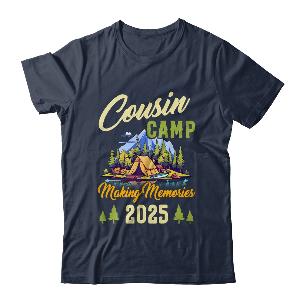 Cousin Camp Making Memories Summer Vacation Family 2025 Shirt & Tank Top | teecentury