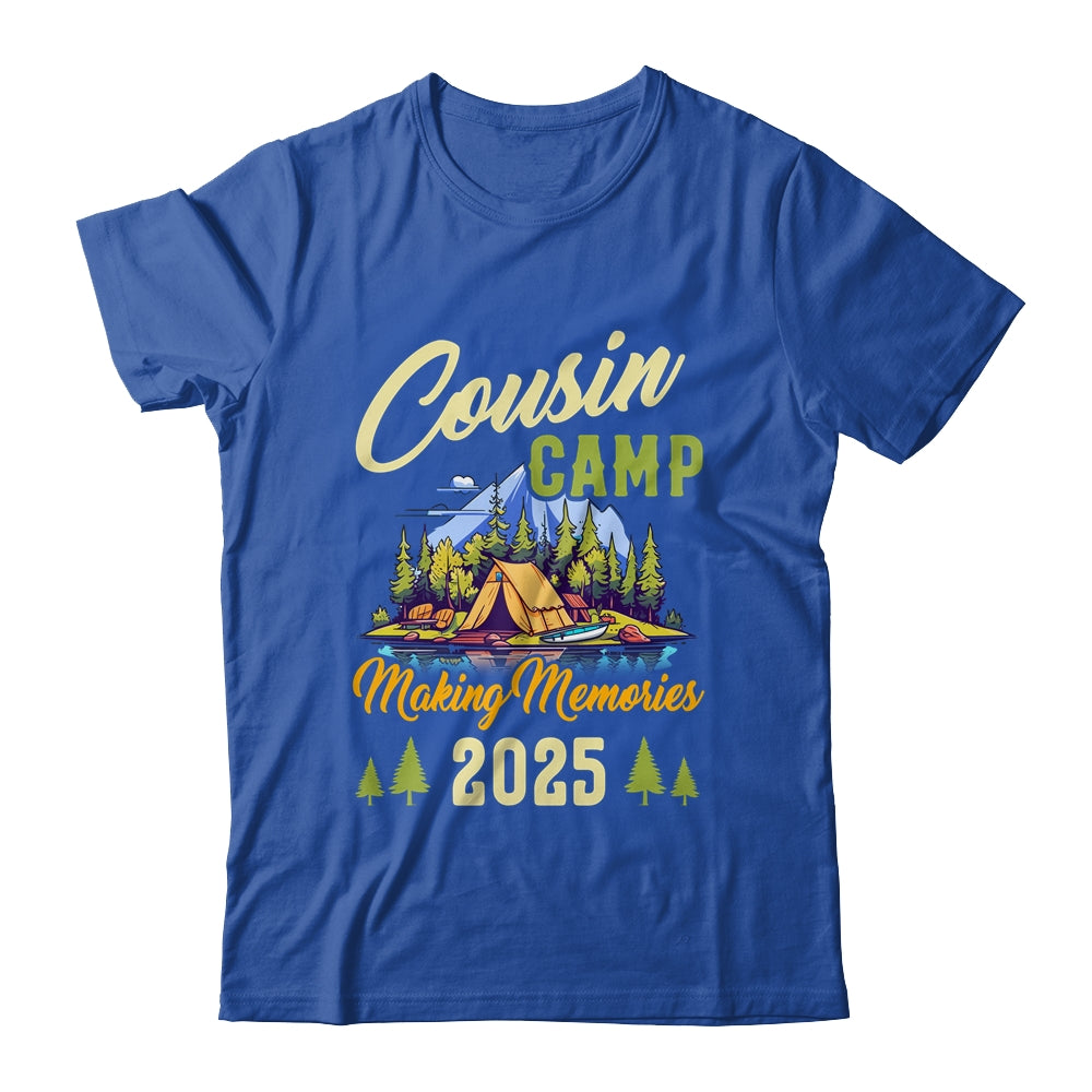 Cousin Camp Making Memories Summer Vacation Family 2025 Shirt & Tank Top | teecentury