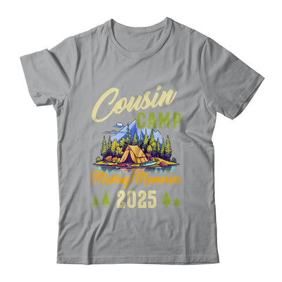 Cousin Camp Making Memories Summer Vacation Family 2025 Shirt & Tank Top | teecentury