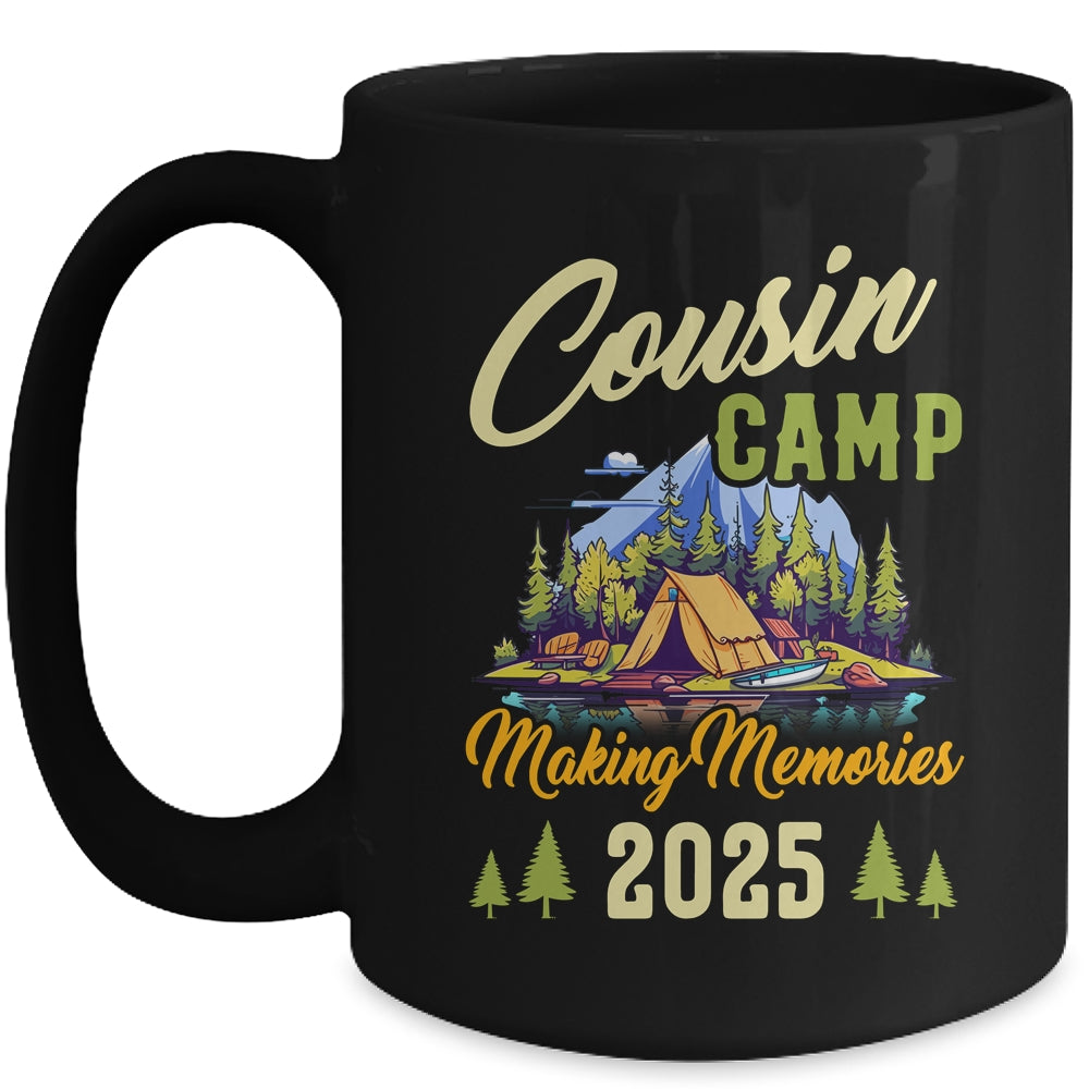 Cousin Camp Making Memories Summer Vacation Family 2025 Mug | teecentury