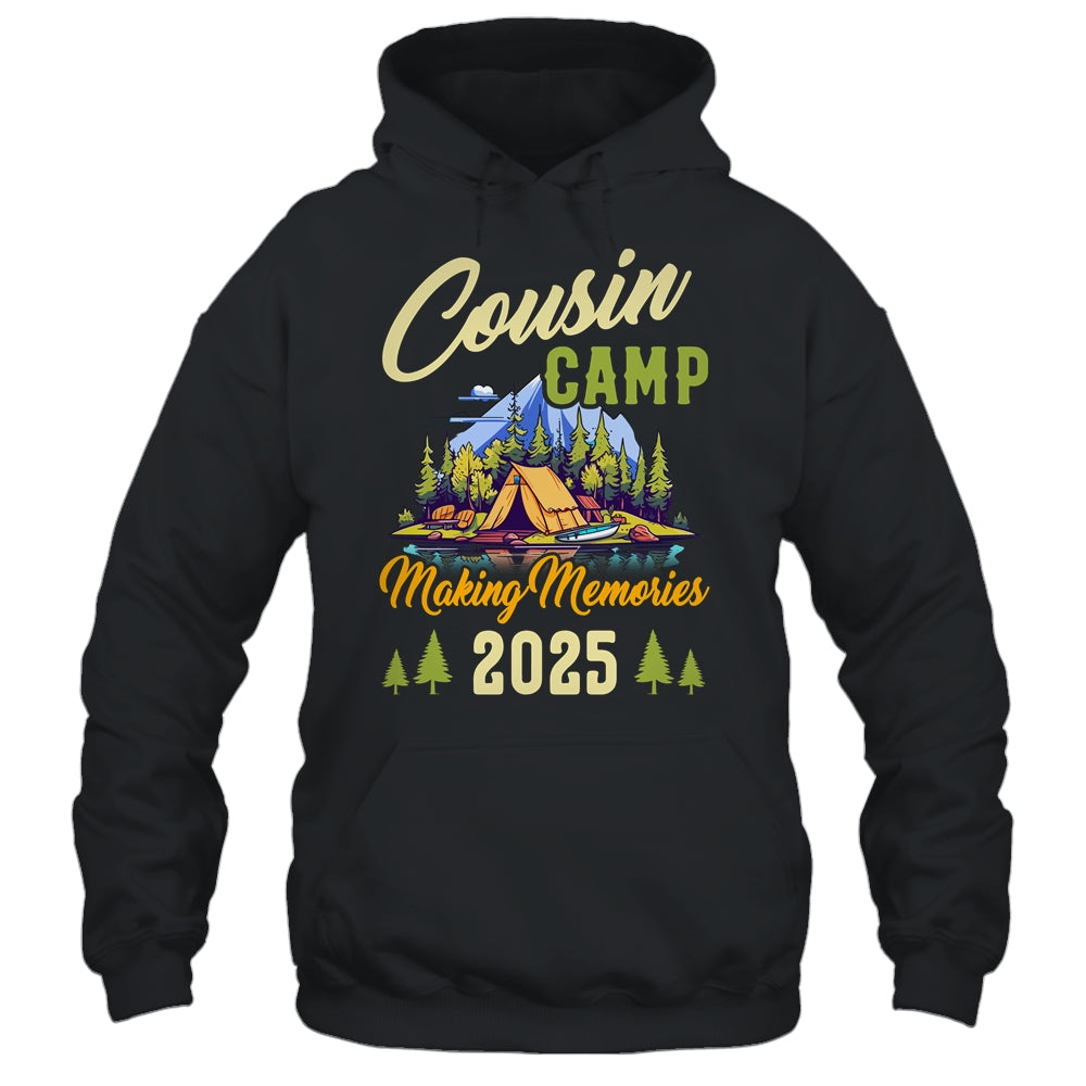 Cousin Camp Making Memories Summer Vacation Family 2025 Shirt & Tank Top | teecentury