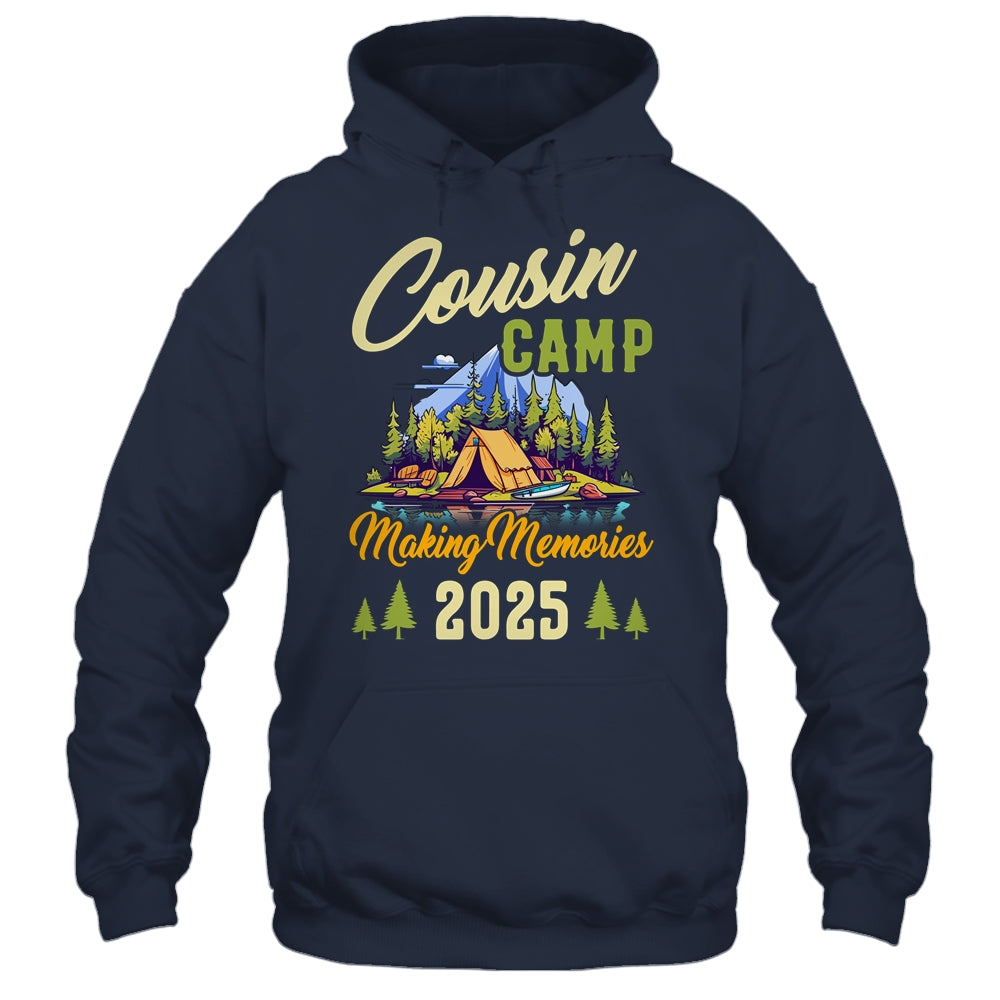 Cousin Camp Making Memories Summer Vacation Family 2025 Shirt & Tank Top | teecentury